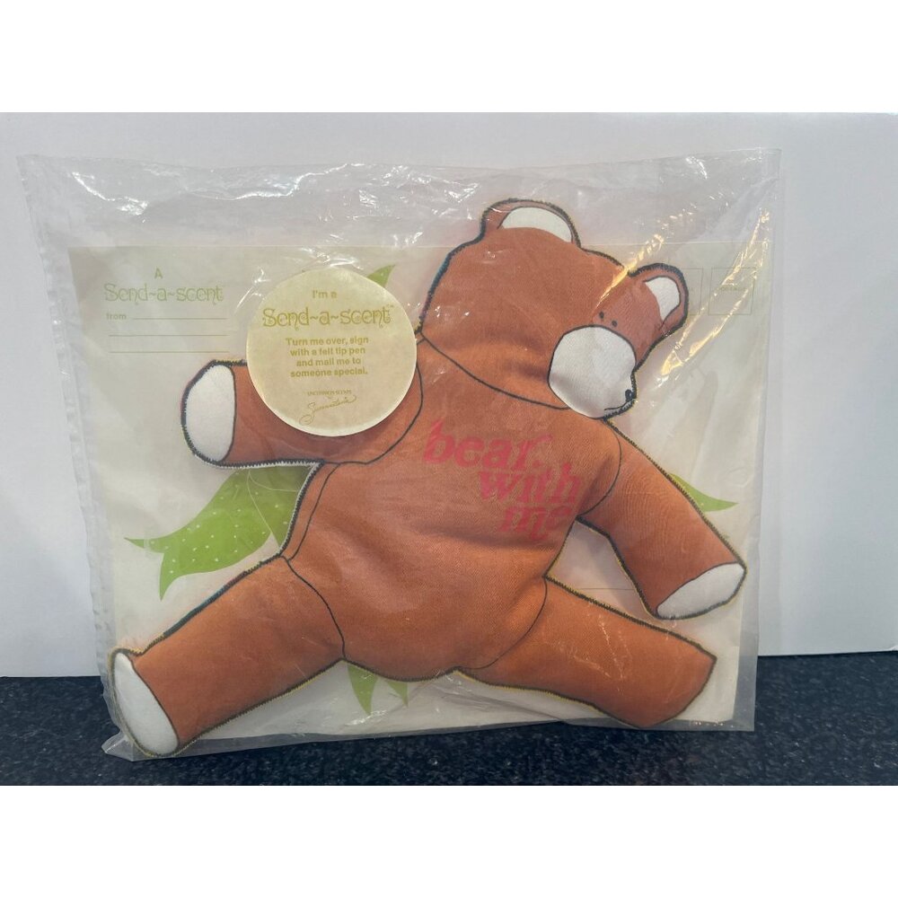 Vintage 1970's Original "I'm A Send-a-Scent Bear With Me Bear Uncommon Scents